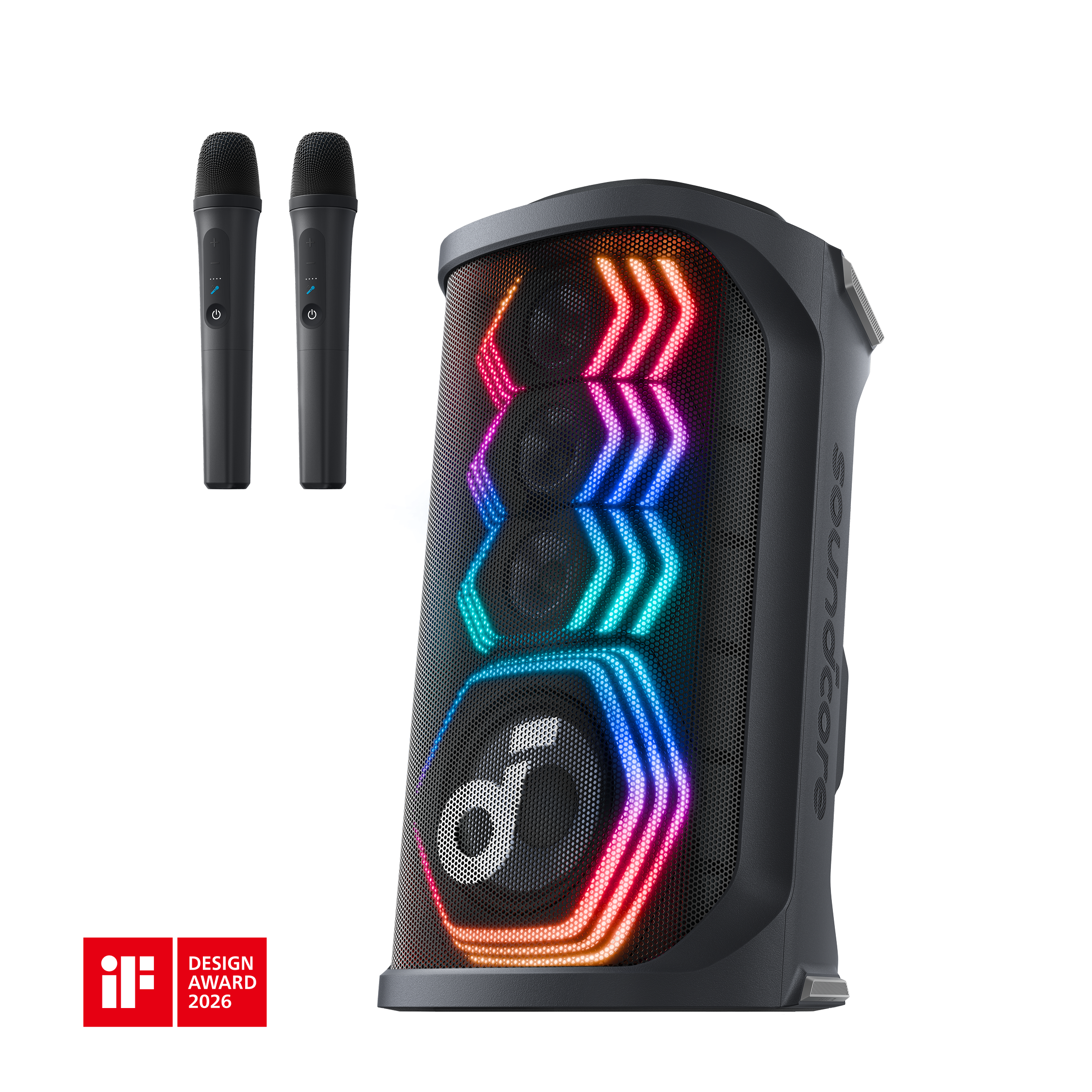 anker-soundcore-rave-3s-ai-karaoke-party-speaker-with-200w-sound image 1