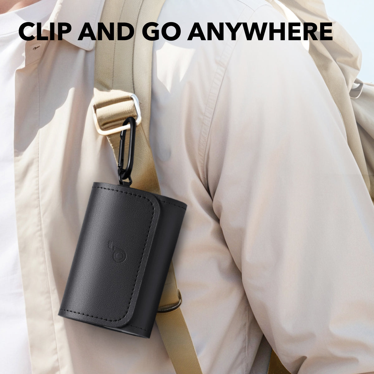anker-soundcore-travel-case-for-aerofit-series-pu-leather-earbuds-case-with-cara image 3
