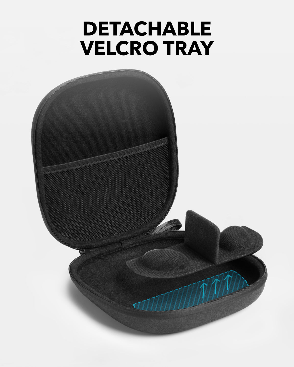 anker-soundcore-headphones-case-black-universal-travel-case-for-space-one-q45-q3 image 6
